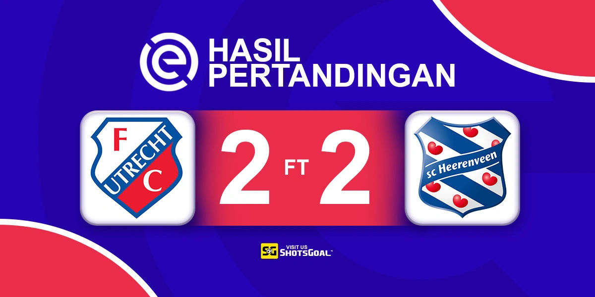 Utrecht 2-2 Heerenveen - Min Selamatkan Satu Poin Berharga untuk Utrecht