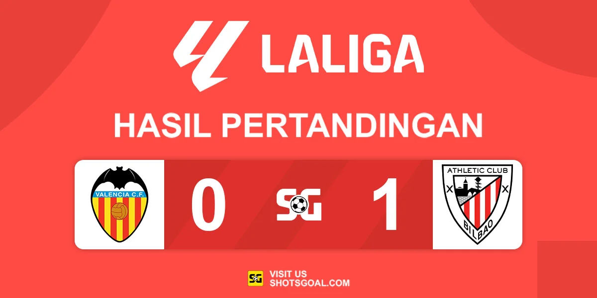 Valencia 0-1 Athletic Club - Athletic Club Raih Kemenangan Tipis