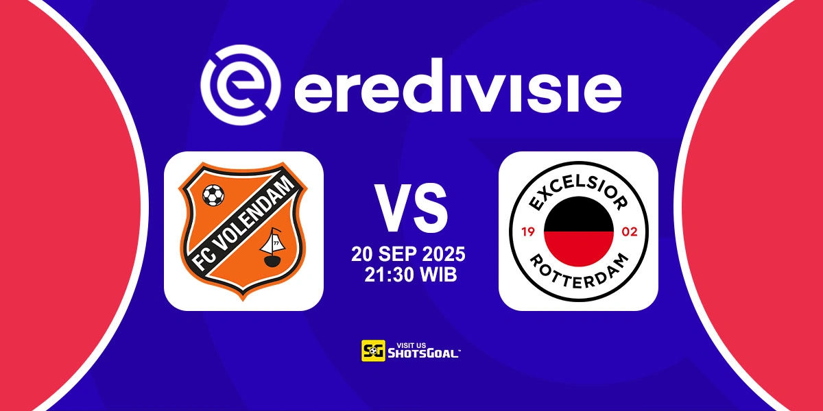 Prediksi Liga Belanda: FC Volendam vs Excelsior 20 September 2025