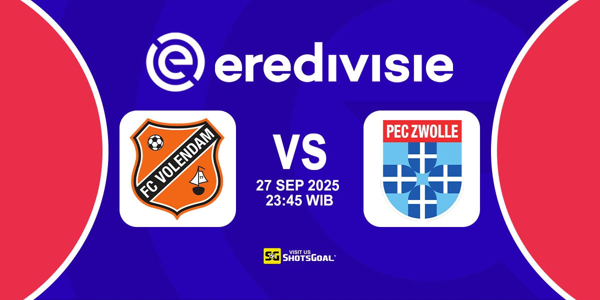 Prediksi Liga Belanda: FC Volendam vs Zwolle 27 September 2025