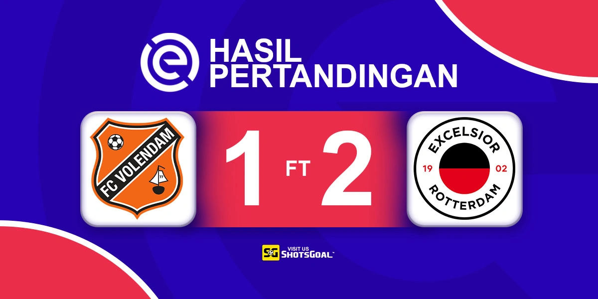 Volendam 1-2 Excelsior - Excelsior Menangkan Duel Sesama Klub Promosi