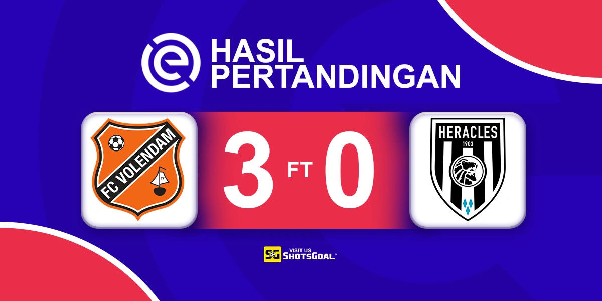 Volendam 3-0 Heracles - Pembantaian dari Volendam