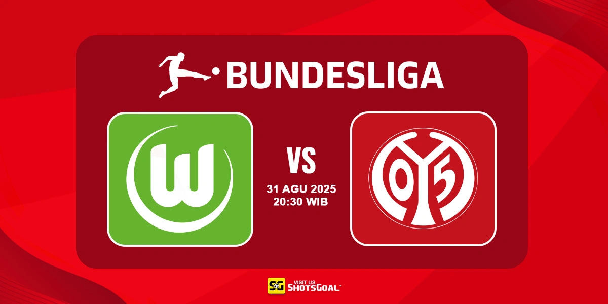 Prediksi Bundesliga: Wolfsburg vs Mainz 31 Agustus 2025