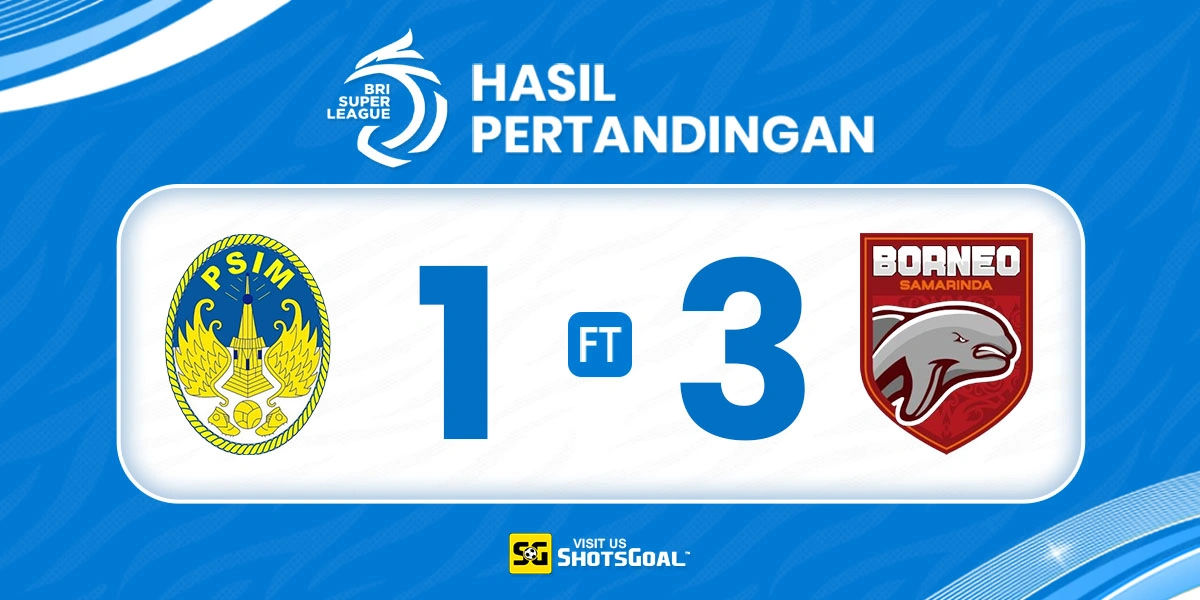 PSIM 1-3 Borneo - Borneo Naik ke Puncak Klasemen