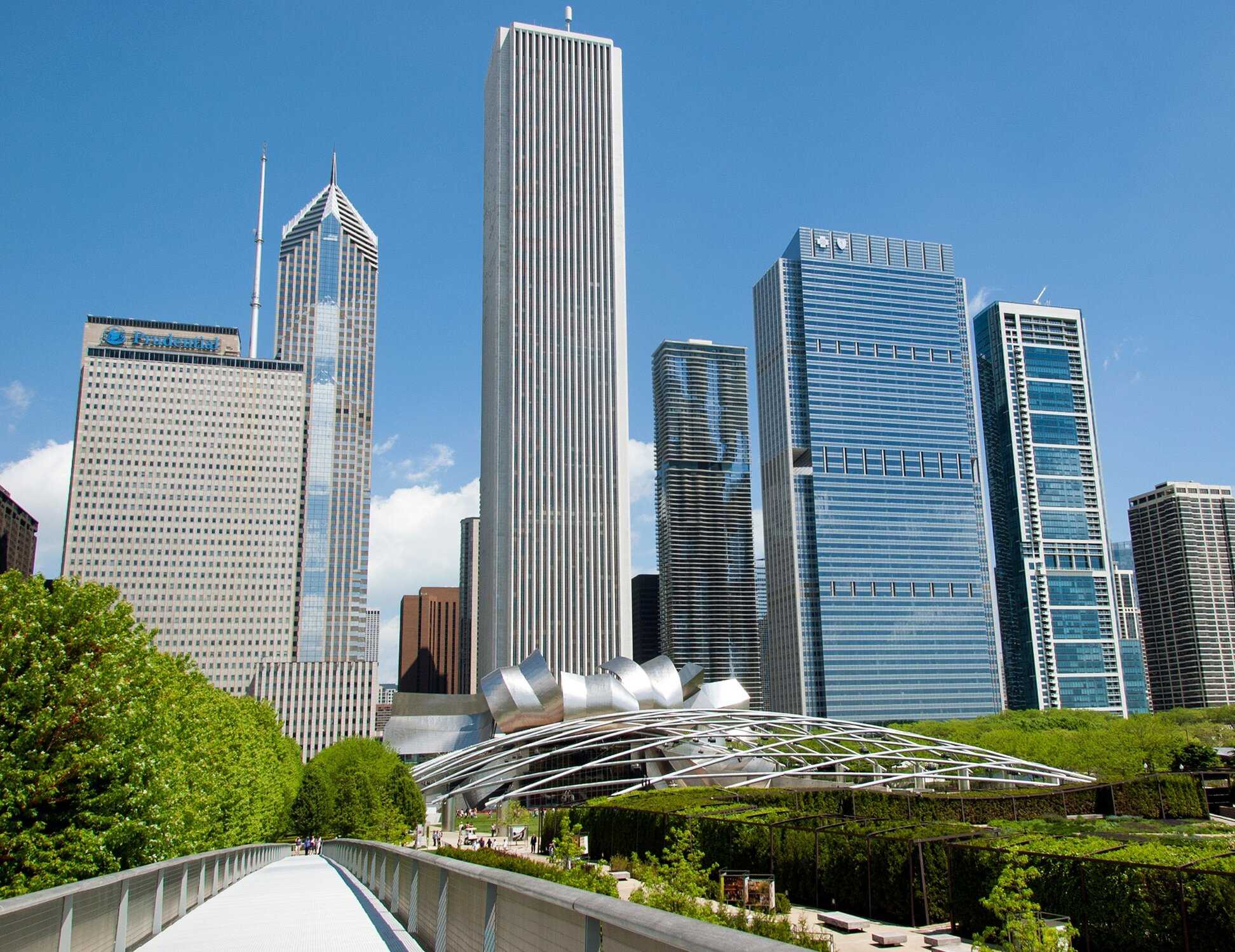 Chicago Skyline looking West