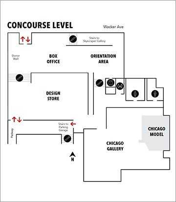 Screenshot of CAC's center floorplan