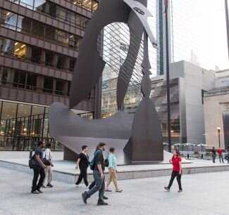 Photo of Picasso Sculpture in Daley Plaza