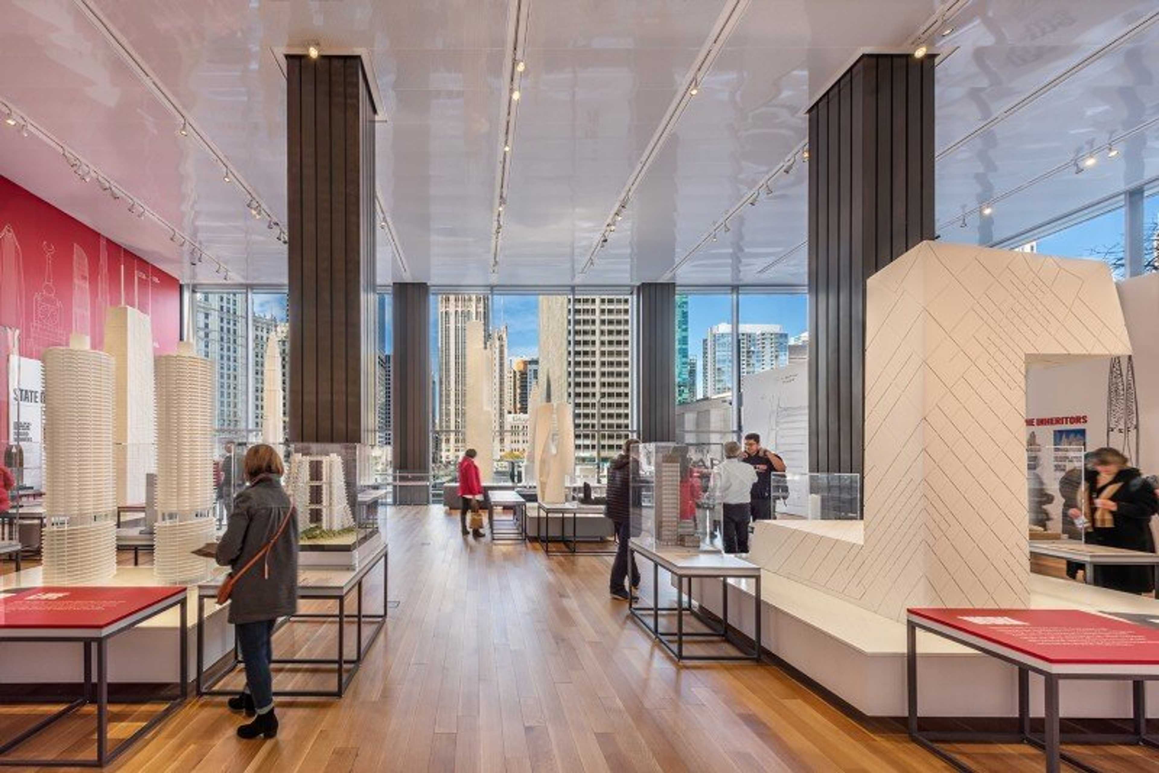 The inside of the skyscraper gallery