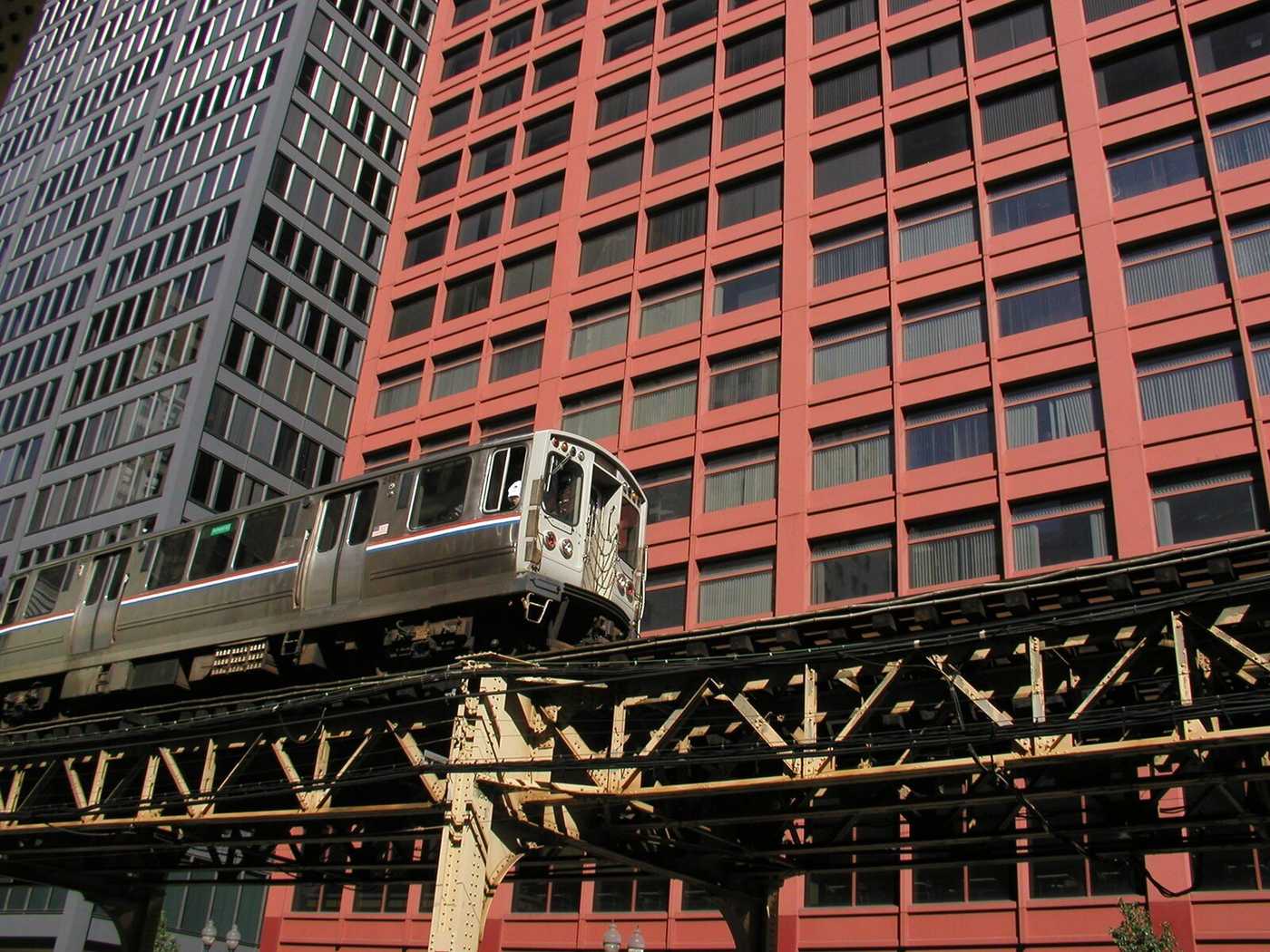 Elevated Architecture Downtown 'L' Train Chicago Architecture Center