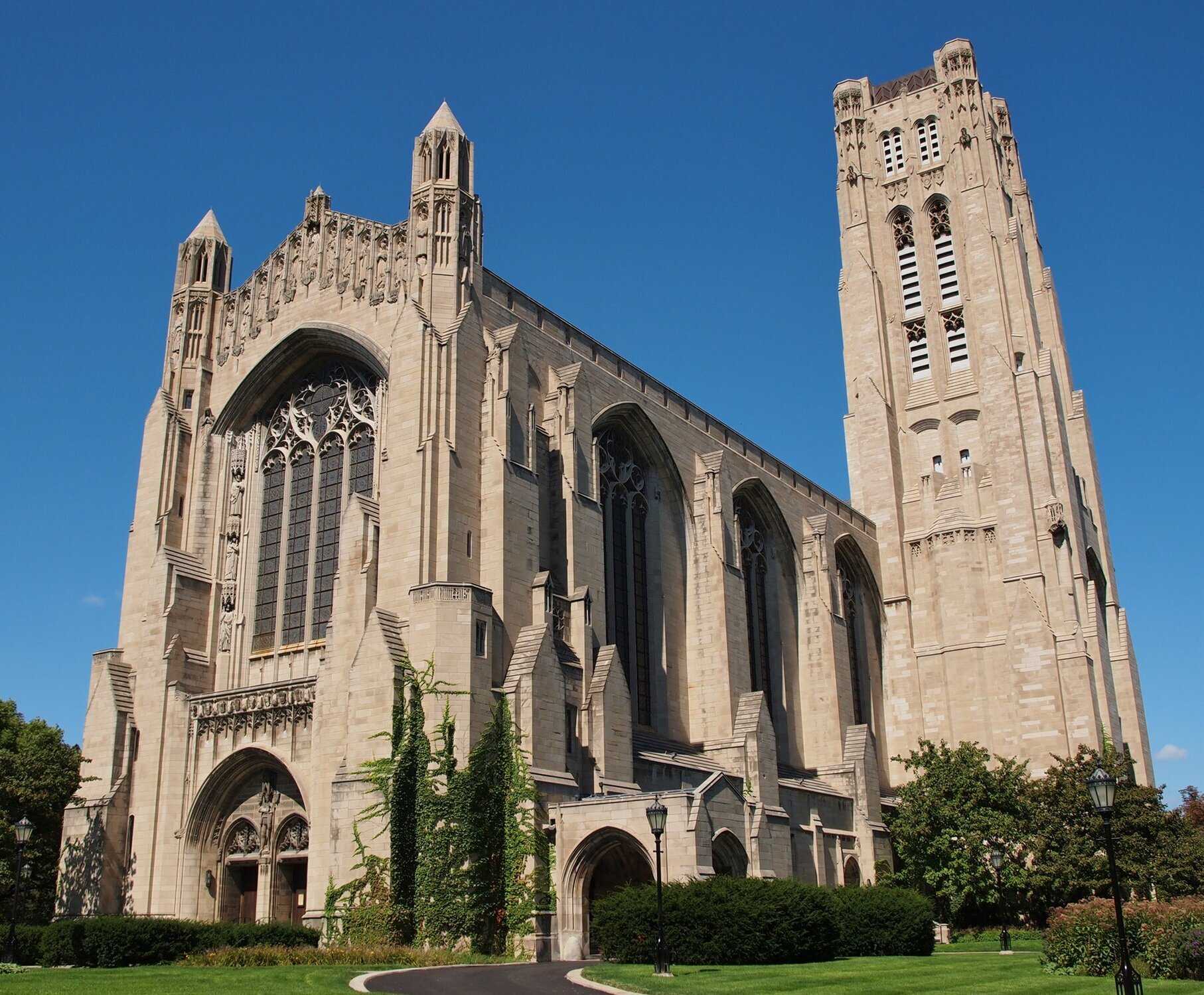 A photo of Rockefeller Memorial Chapel