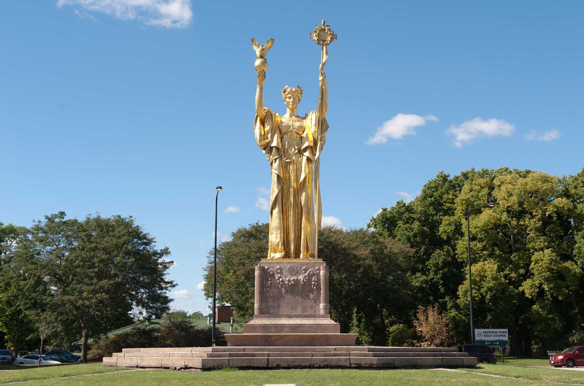 The Statue of the Republic in Jackson Park