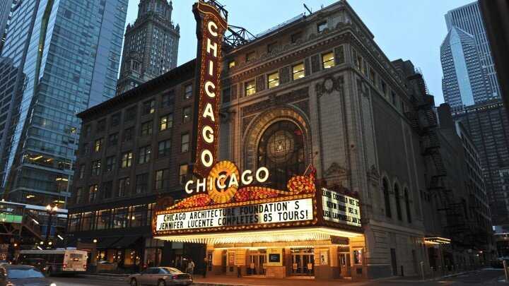 Chicago Theatre Marquee