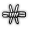 Barbed Wire Fence Symbol