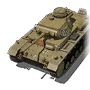 Panzer III L Medium Tank Portrait