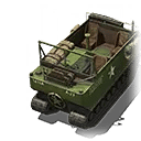 M29 Weasel Recon Vehicle Portrait