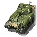 M4A1 Sherman Medium Tank Portrait