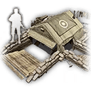 Section Command Post Portrait