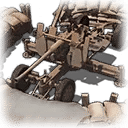 Bofors Anti-air Emplacement Portrait