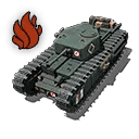 Churchill Crocodile Heavy Tank Portrait