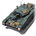 Crusader III Medium Tank Portrait