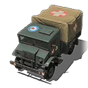 CMP 15cwt Medical Truck Portrait