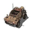 Dingo Light Scout Car Portrait