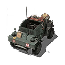 Dingo Light Scout Car Portrait
