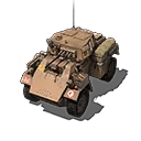 Humber Armored Car Portrait