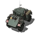 Humber Armored Car Portrait