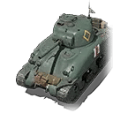 M4A1 Sherman Medium Tank Portrait