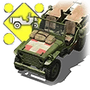 1⁄4-ton 4x4 Medical Truck Portrait
