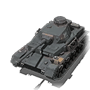 Panzer IV Medium Tank Portrait