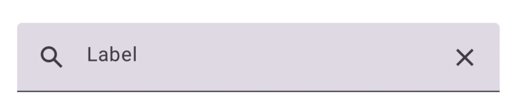 filled text input animation