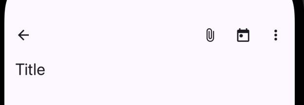 medium top app bar