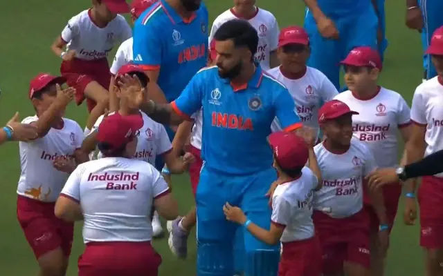 Watch: Kids surround Virat Kohli to extend him birthday wishes