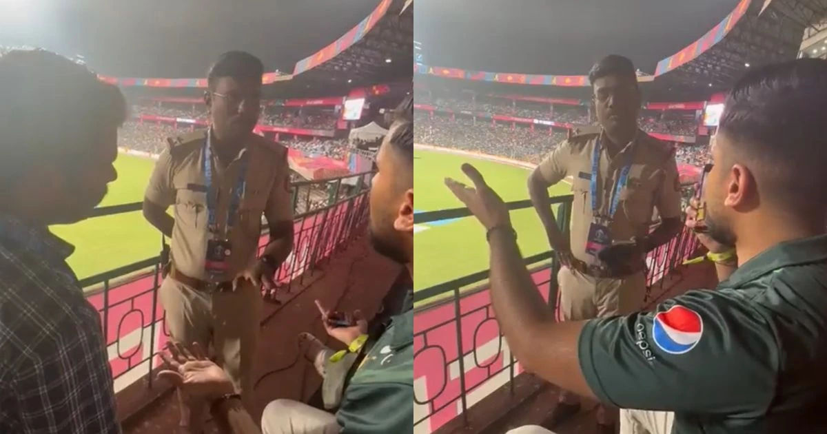 Watch: Pakistan Fan Argues With Police Officer After Being Stopped From Chanting ‘Pakistan Zindabad’