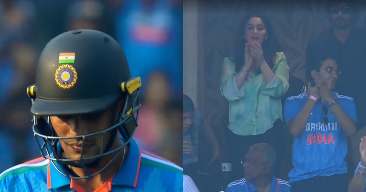 Watch – Shubman Gill Receives Standing Ovation From Sara Tendulkar For Brilliant Knock
