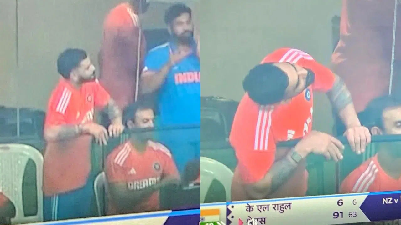 Watch: Virat Kohli Tries To Get A Glimpse Of Anushka Sharma From Pavilion