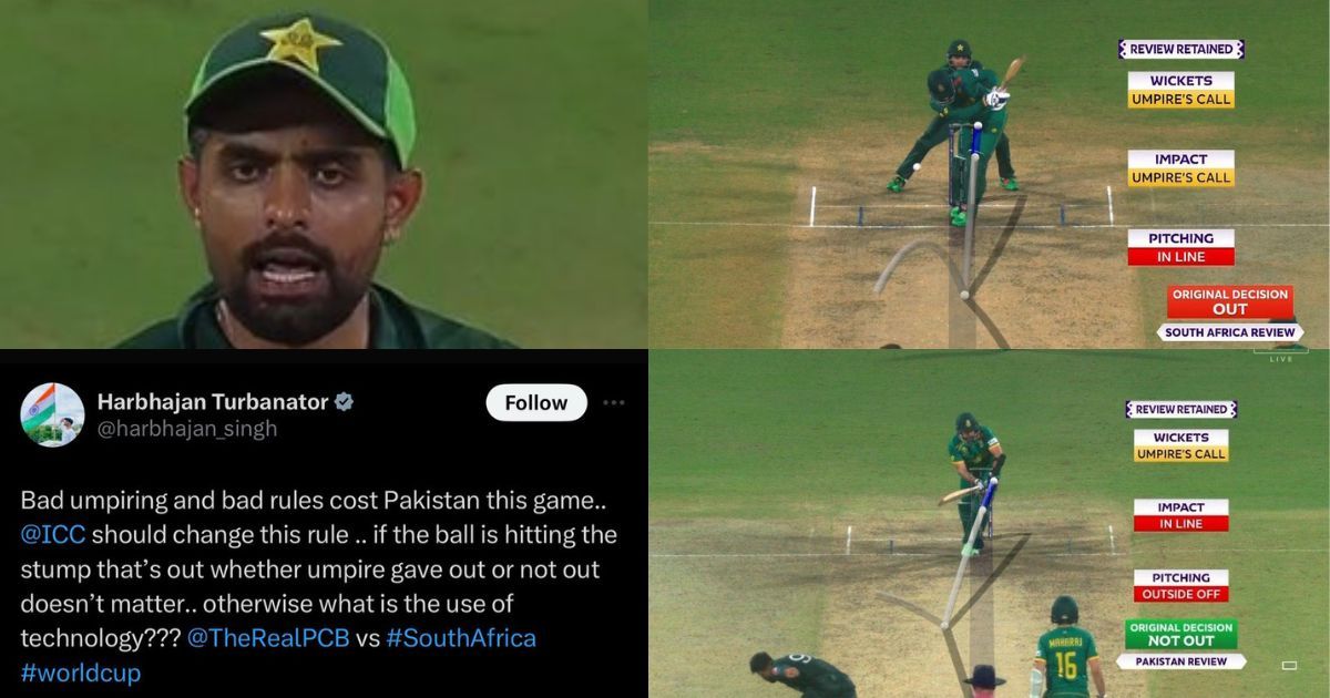 Harbhajan Singh blames bad umpiring for Pakistan's defeat against South Africa