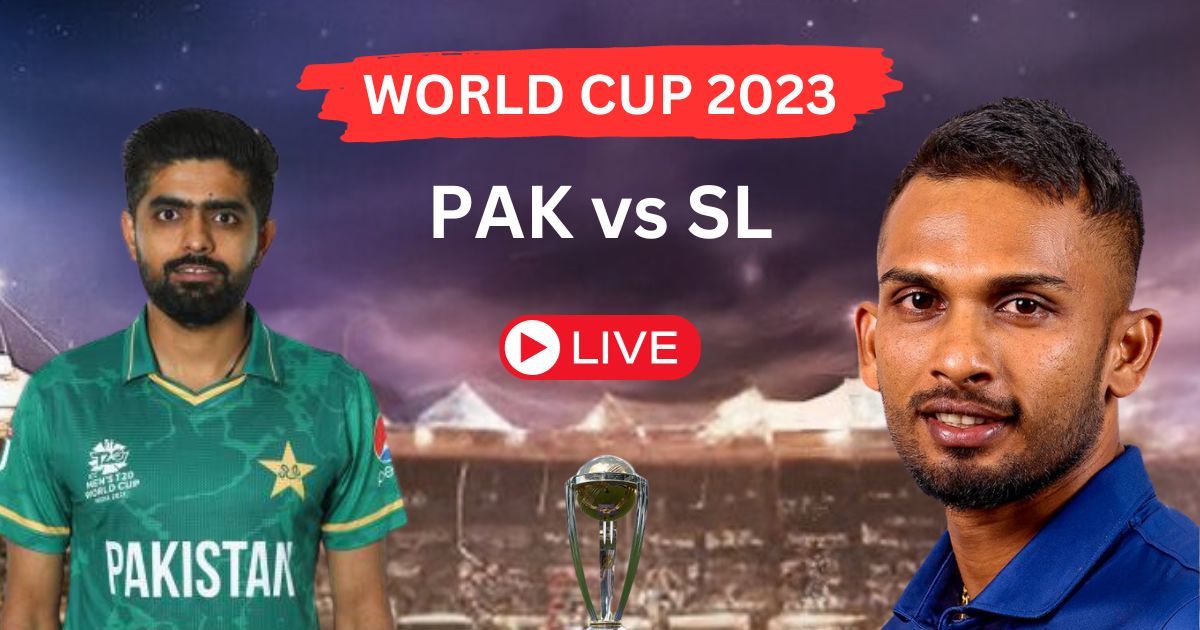 PAK vs SL ICC Cricket World Cup 2023 | 8TH Match