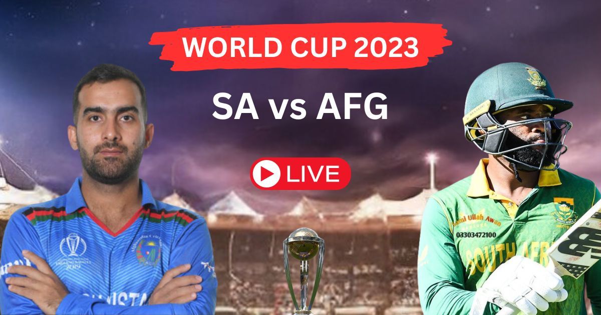 SA vs AFG ICC Cricket World Cup 2023 | 42ND Match