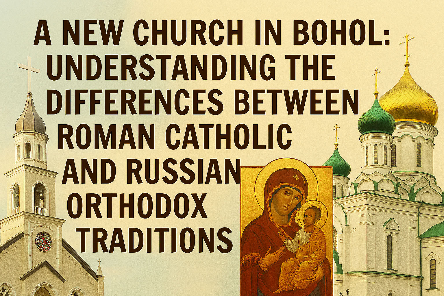 A New Church in Bohol: Understanding the Differences Between Roman ...