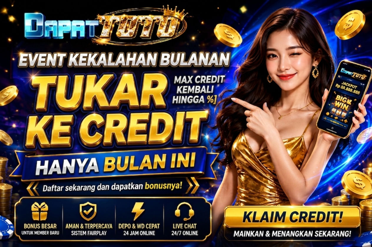 Dapattoto Promo Event kekalahan bulanan