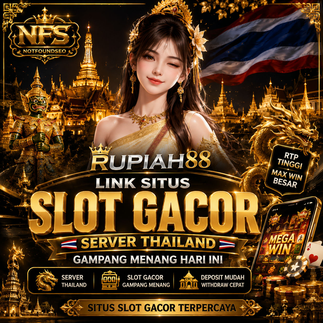 RUPIAH88: Link Situs Slot Gacor Server Thailand Gampang Menang Hari Ini