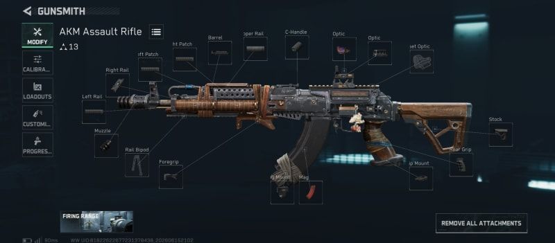 Build screenshot