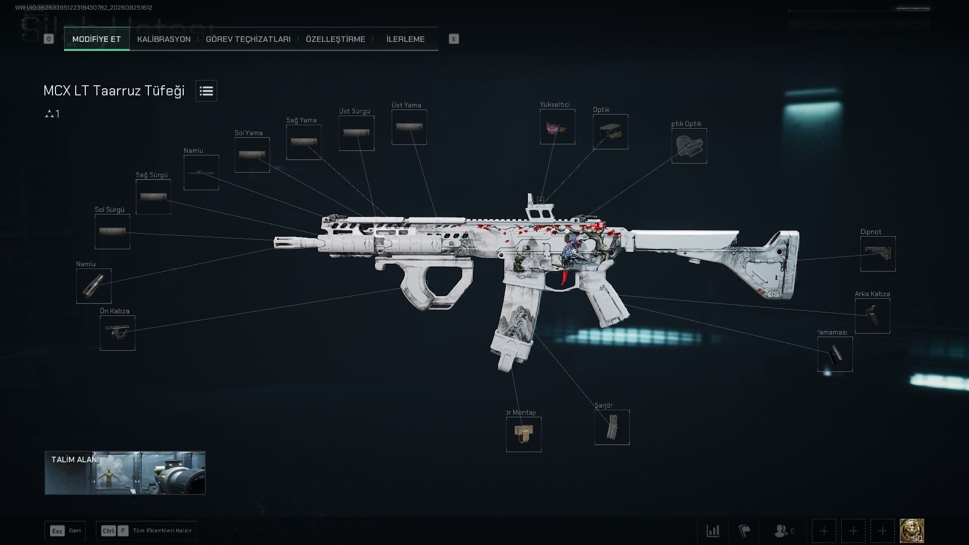 Build screenshot