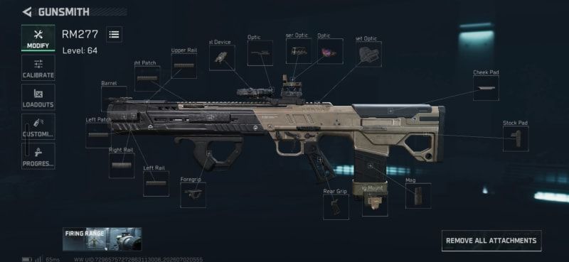 Build screenshot