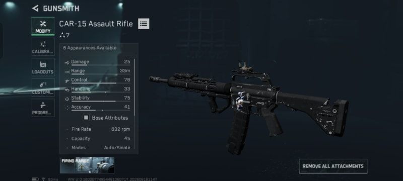 Build screenshot