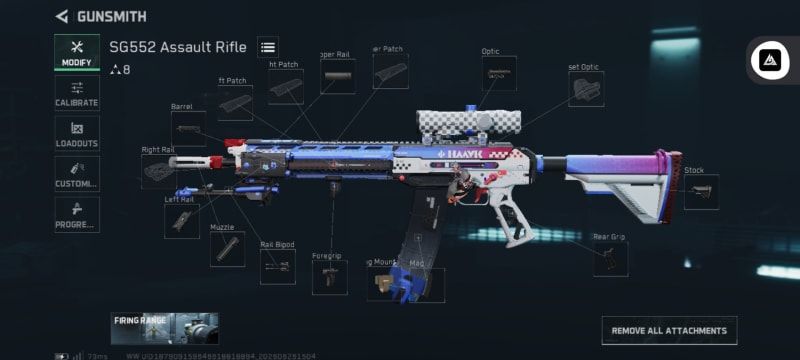 Build screenshot