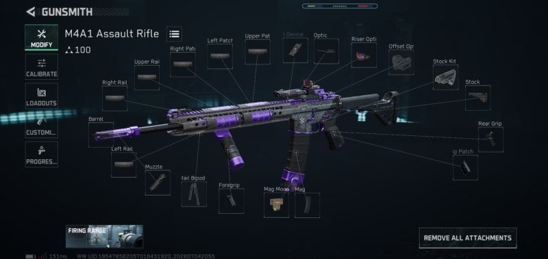 Build screenshot